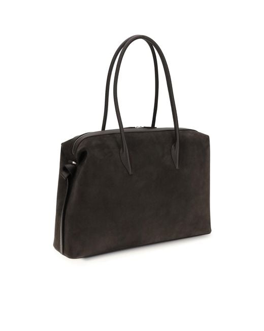 Yuzefi Black Zippered Handbag