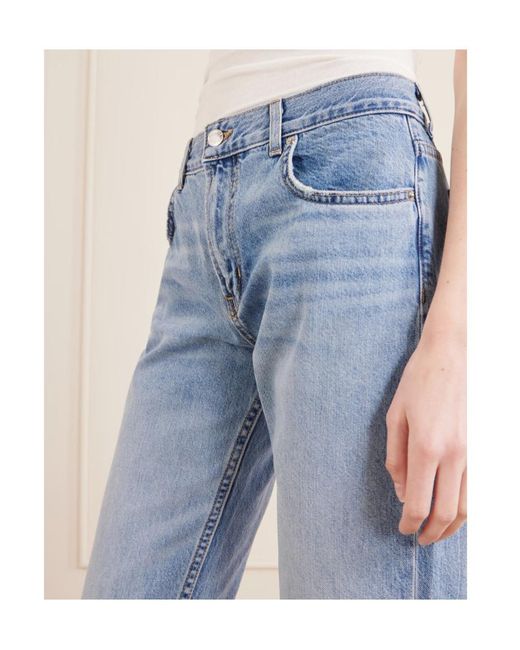 Nili Lotan Blue Belt Loop Jeans