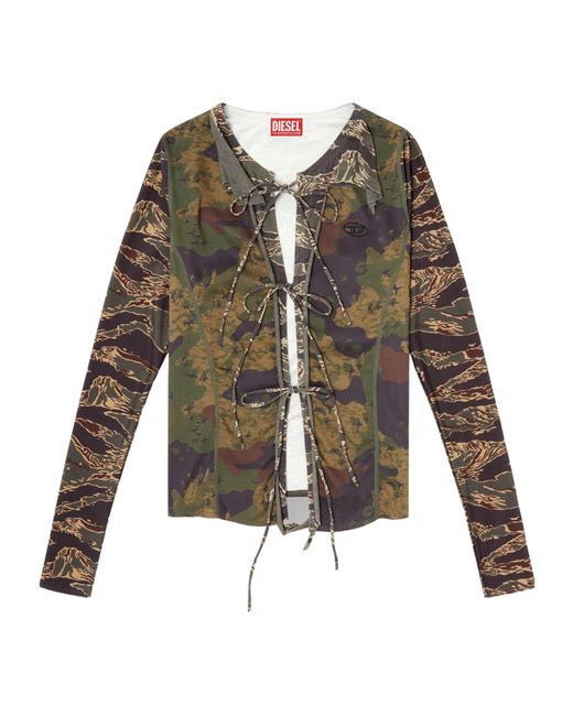 DIESEL Green T-Afry Top
