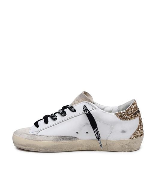 Golden Goose Deluxe Brand White Superstar Low-Top Sneakers
