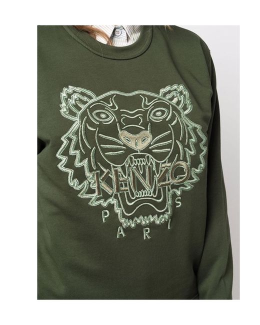 KENZO Green Logo Sweater
