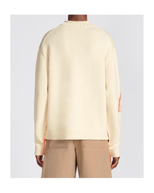 Dior Orange Sweater for men