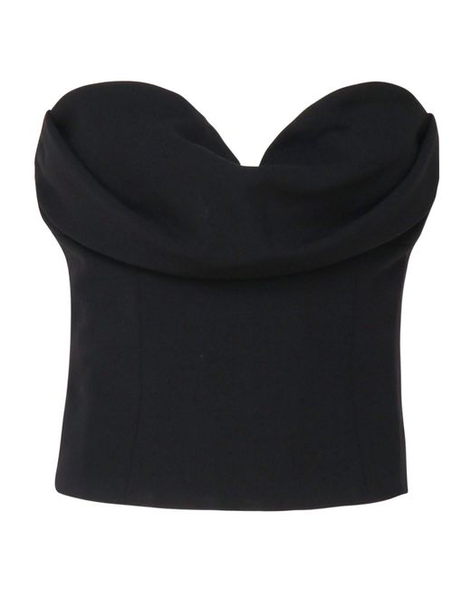Magda Butrym Black Sleeveless Vest
