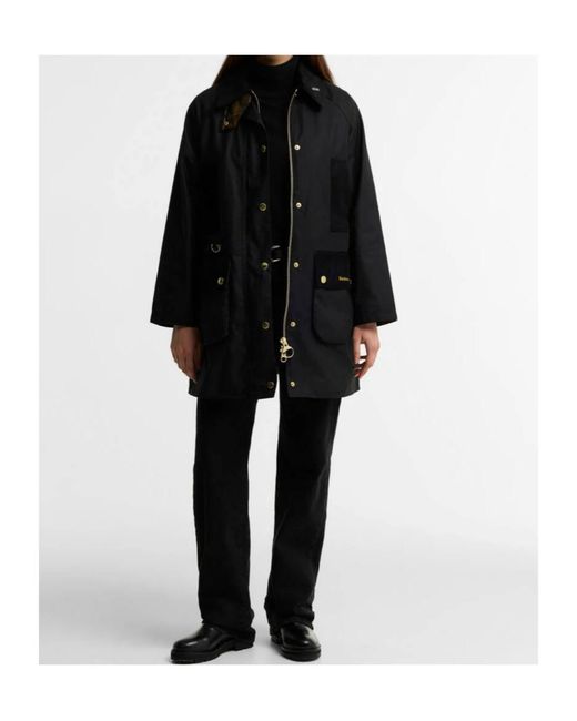 Barbour Black Waxed Cotton Jacket