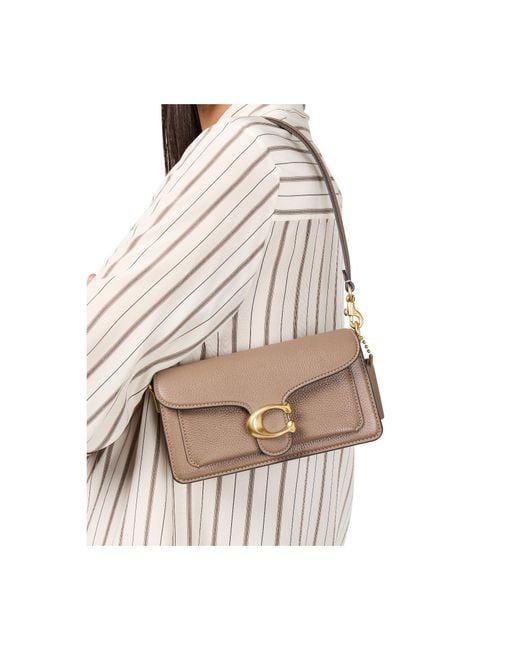 COACH Brown Refresh Tabby Shoulder Bag 20