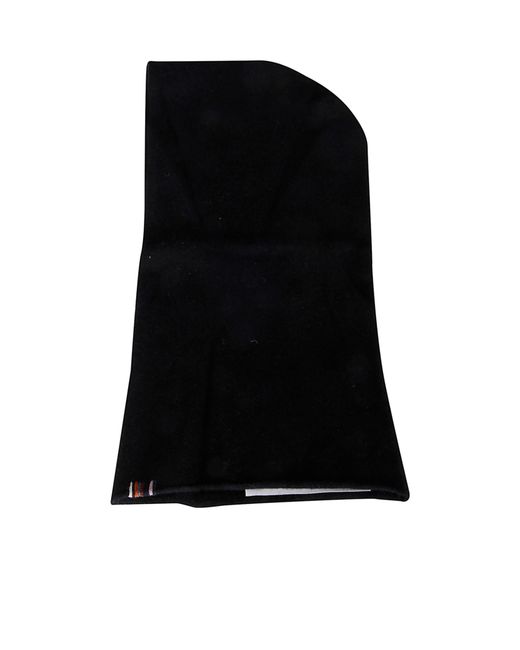 Extreme Cashmere Black Elastic Balaclava Hat