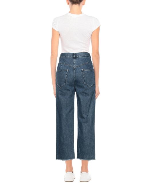 Isabel Marant Blue Denim Trousers
