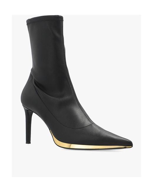 Giuseppe Zanotti Black Virgyn Stretch Ankle Boots