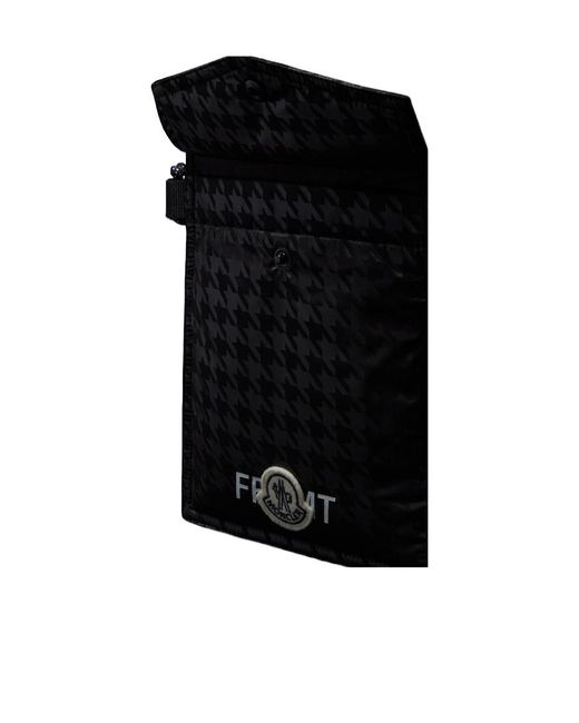 Moncler Black Crossbody Phone Case for men