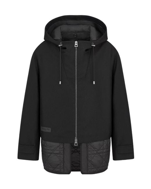 Dior Black Peacoat And Vest