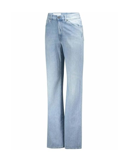 Dondup Blue Jeans With Belt Loops