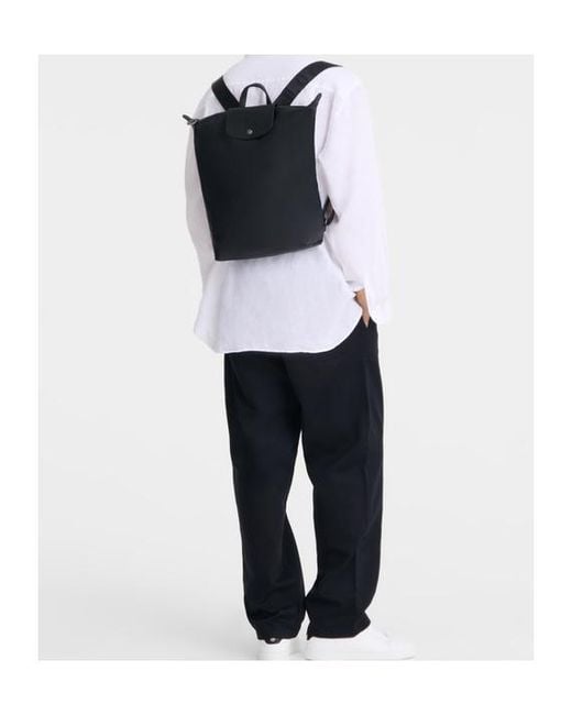 Longchamp Black Le Pliage Xtra M Backpack