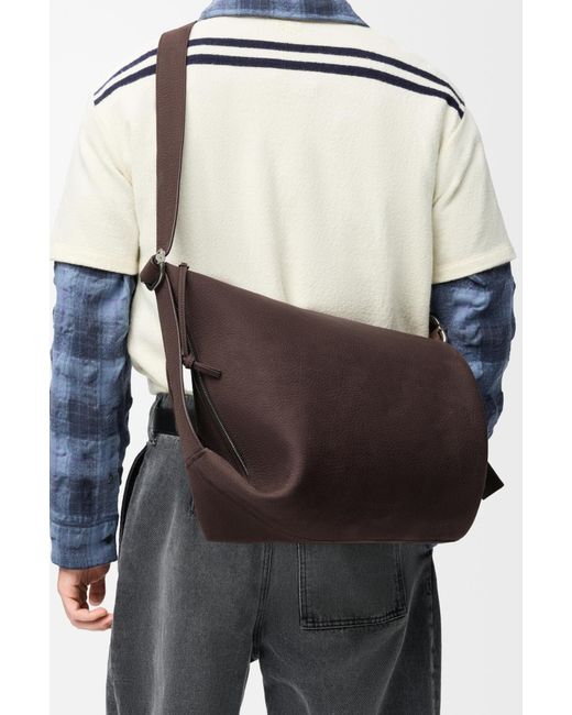 Loewe Brown Loop Bucket Bag for men