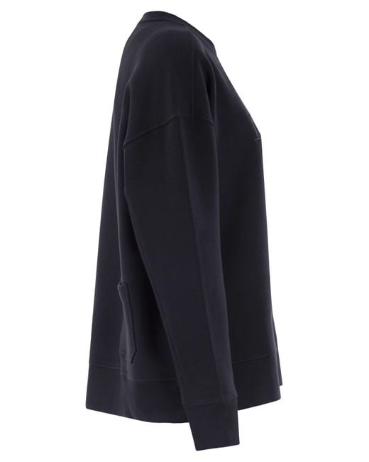 Max Mara Black Long Sleeve Sweatshirt