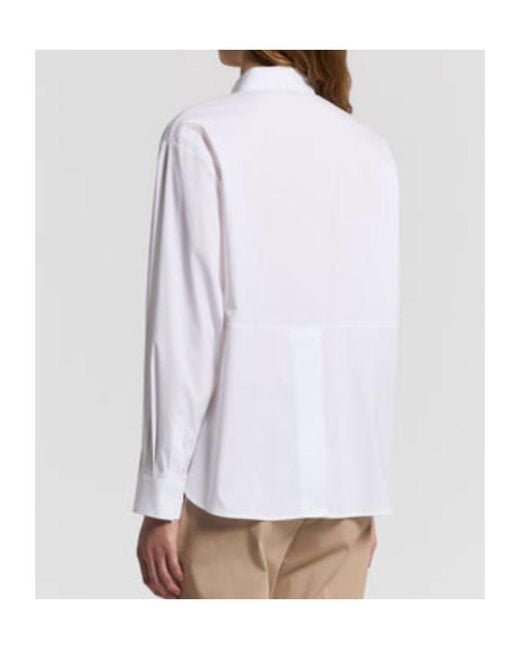 Peserico White Long-Sleeve Shirt