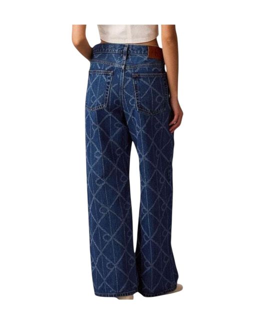 Calvin Klein Blue Belt Loop Jeans