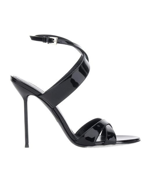 Paris Texas Black Lidia High-Heeled Sandals
