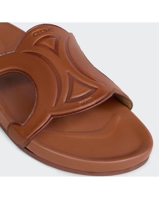 Céline Brown Triomphe Slide