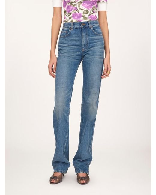 Chloé Blue Chloé Straight-Leg Jeans