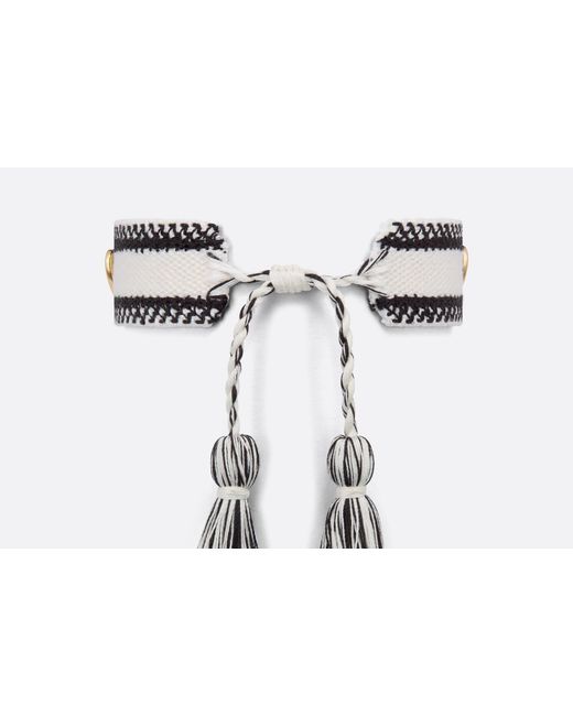 Dior White Christian Bracelet Set