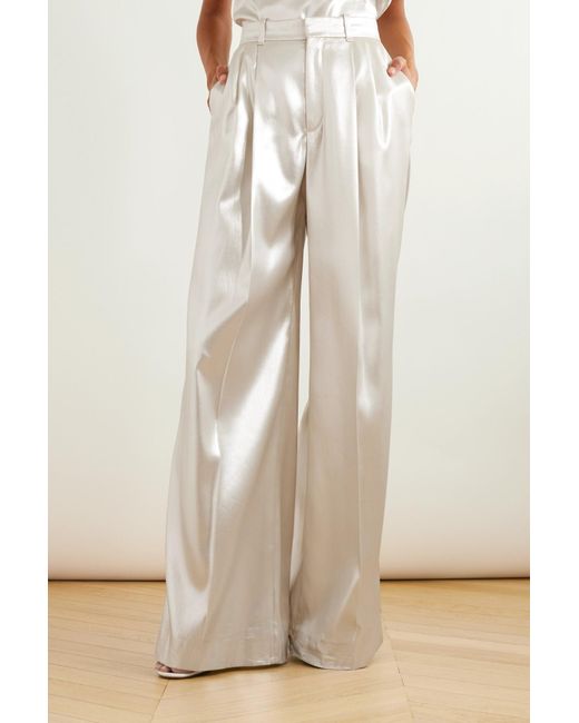 Chloé White Chloé Wide-Leg Sailor Trousers