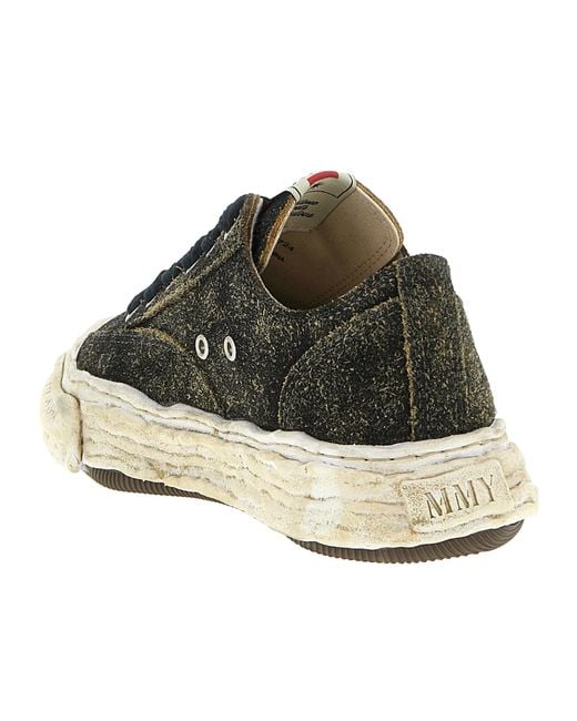 Maison Mihara Yasuhiro Black Peterson 23 Lace-Up Sneakers for men