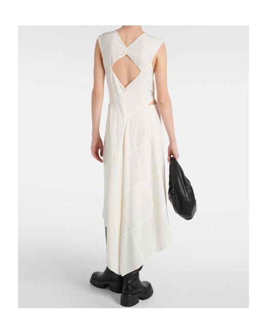 Joseph White Danube Midi Dress