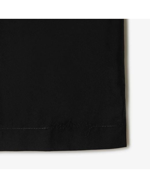 Burberry Black Cotton Shorts for men