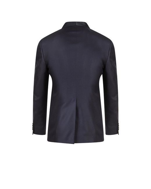 Tagliatore Blue Three-Piece Tailored Suit for men