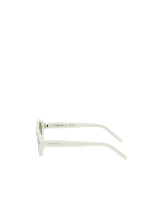 Givenchy White Logo Sunglasses for men