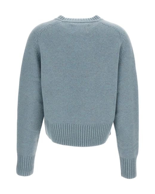 Extreme Cashmere Blue Crew-Neck Sweater