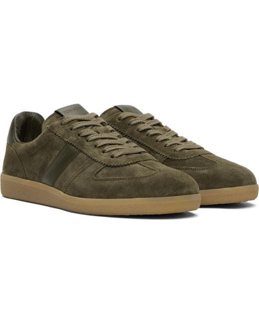 Tom Ford Green Archer Sneakers for men