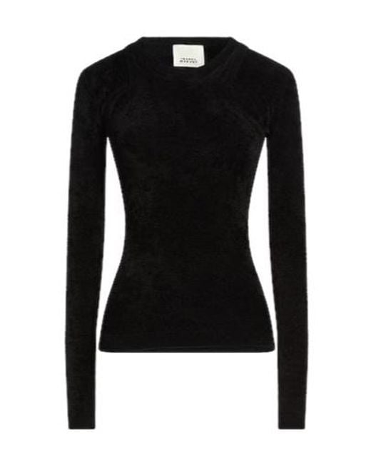 Isabel Marant Black Long-Sleeved Knitwear