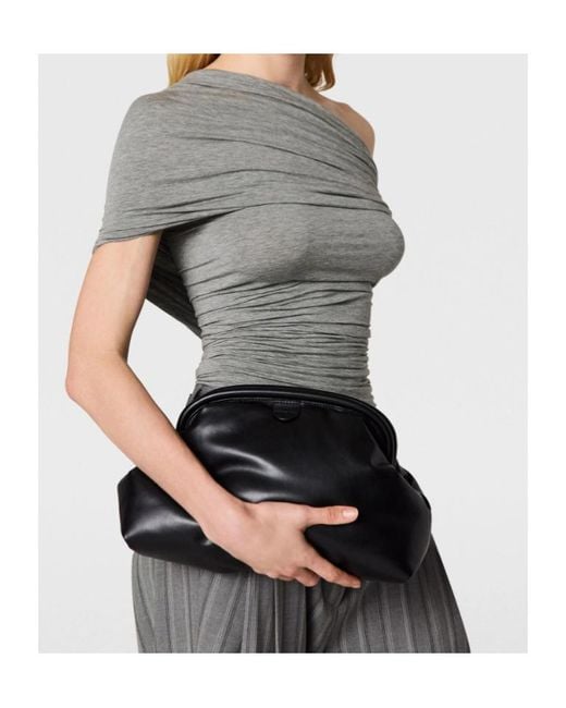 Stella McCartney Black Chain Frame Shoulder Bag