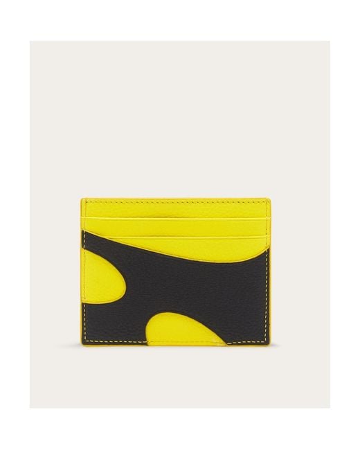 Ferragamo Yellow Logo Clip for men