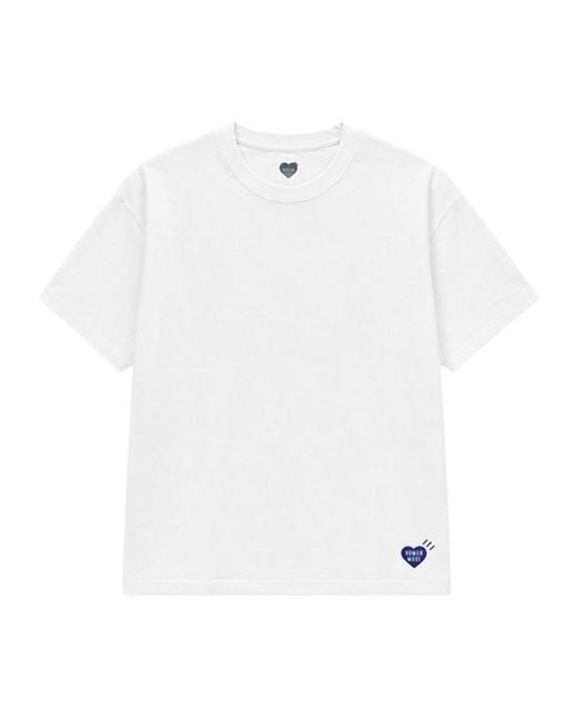 Human Made White Short Sleeve T-Shirt for men