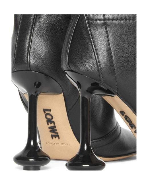 Loewe Black Toy Pointed-Toe Ankle Boots