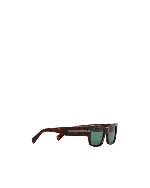 Tod's Green Rectangular Sunglasses for men