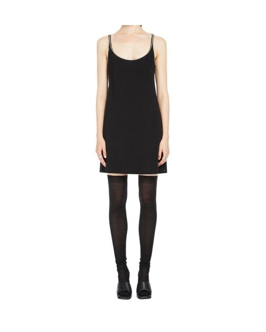 Sportmax Black Short Dresses