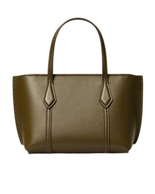 Tory Burch Green Mini Perry Tote