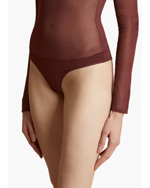 Khaite Pink Tallin Bodysuit