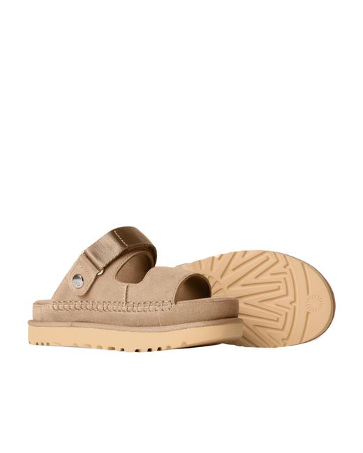 Ugg Natural Goldenstar Glide Sandals