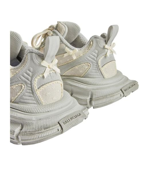 Balenciaga White 3Xl Tulle Sneaker