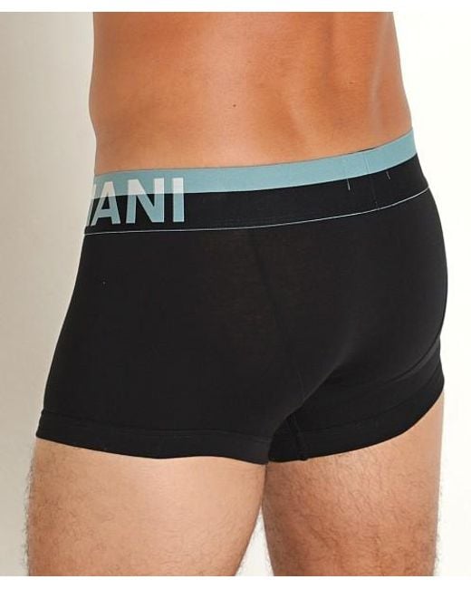 Emporio Armani Blue Elastic Waist Panties for men