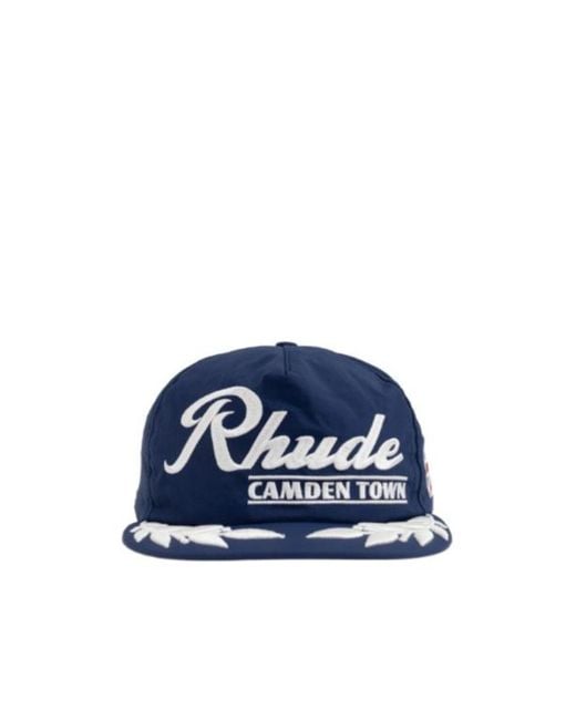 Rhude Blue Camden Town Baseball Cap for men