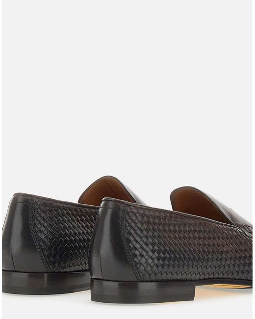 Doucal's Brown Push On Loafers for men