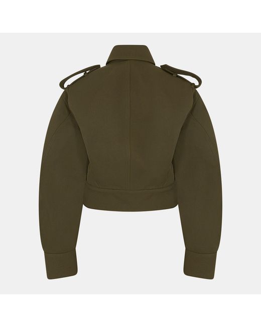 Givenchy Green Long Sleeve Hybrid Jacket