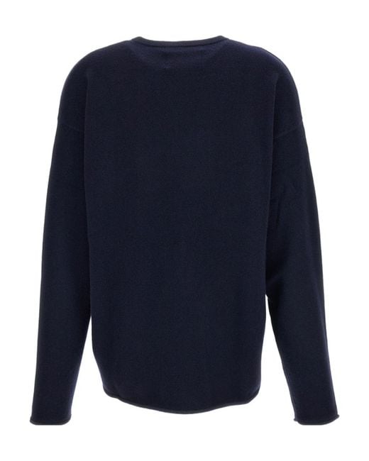 Extreme Cashmere Blue Crew-Neck Sweater