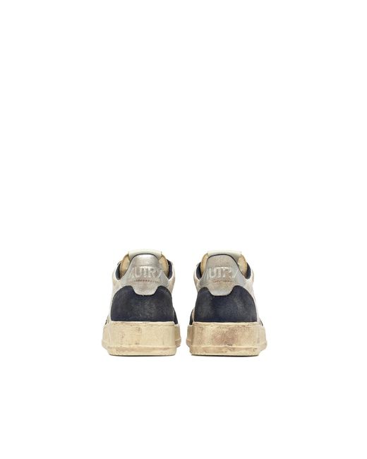 Autry Multicolor Medalist Super Vintage Low-Top Sneakers for men
