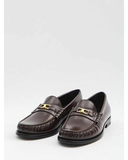 Céline Black Luco Triomphe Loafer